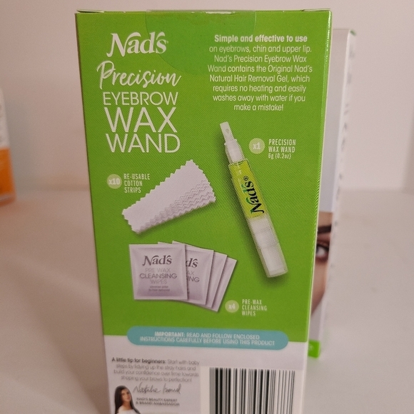 Nads Precision Eyebrow Wax Wand Lot of 2 - Picture 3 of 5